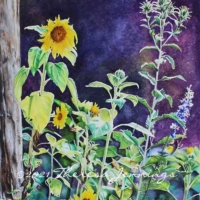 SOLD 2021 Church St. Sunflowers (PRIVATE COLLECTION)